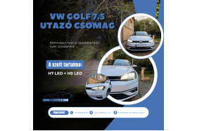 VW Golf 7.5 utazó csomag